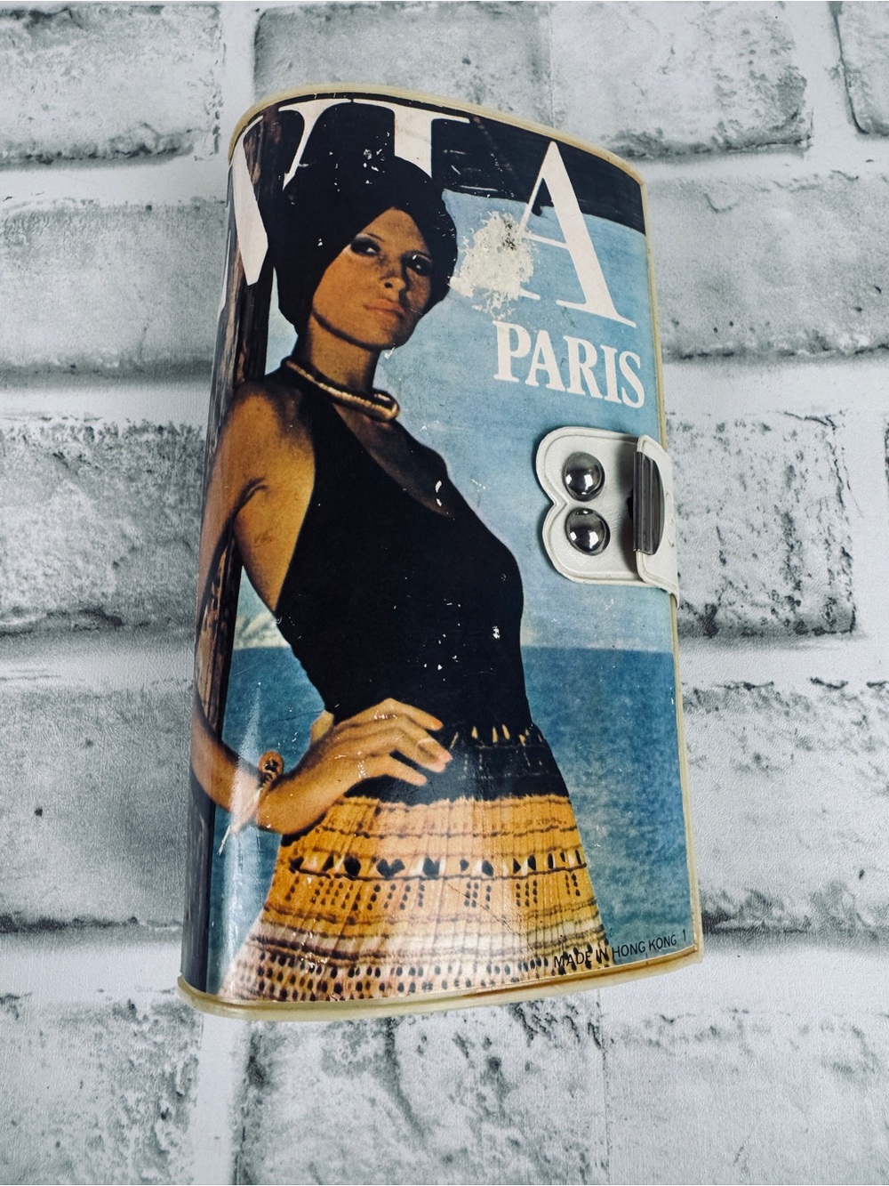 Vintage Fashion Magazine SYLVIA Paris Clutch Purse